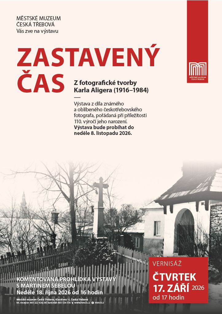 Výstava Zastavený čas. Z fotografické tvorby Karla Aligera (1916 – 1984)