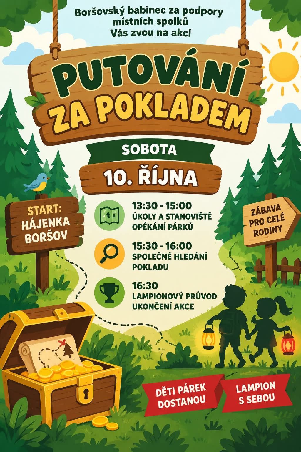 Putování za pokladem