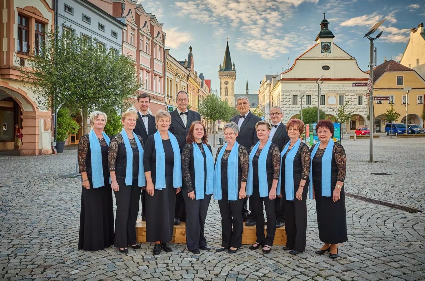 Koncert Královédvorského chrámového sboru na hospitálu Kuks