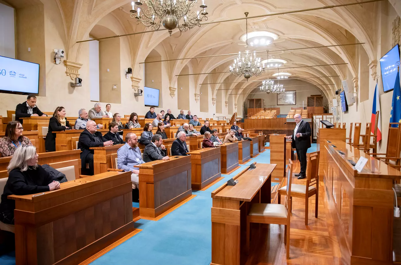 Komentované prohlídky Senátu s místopředsedy horní komory Parlamentu ČR