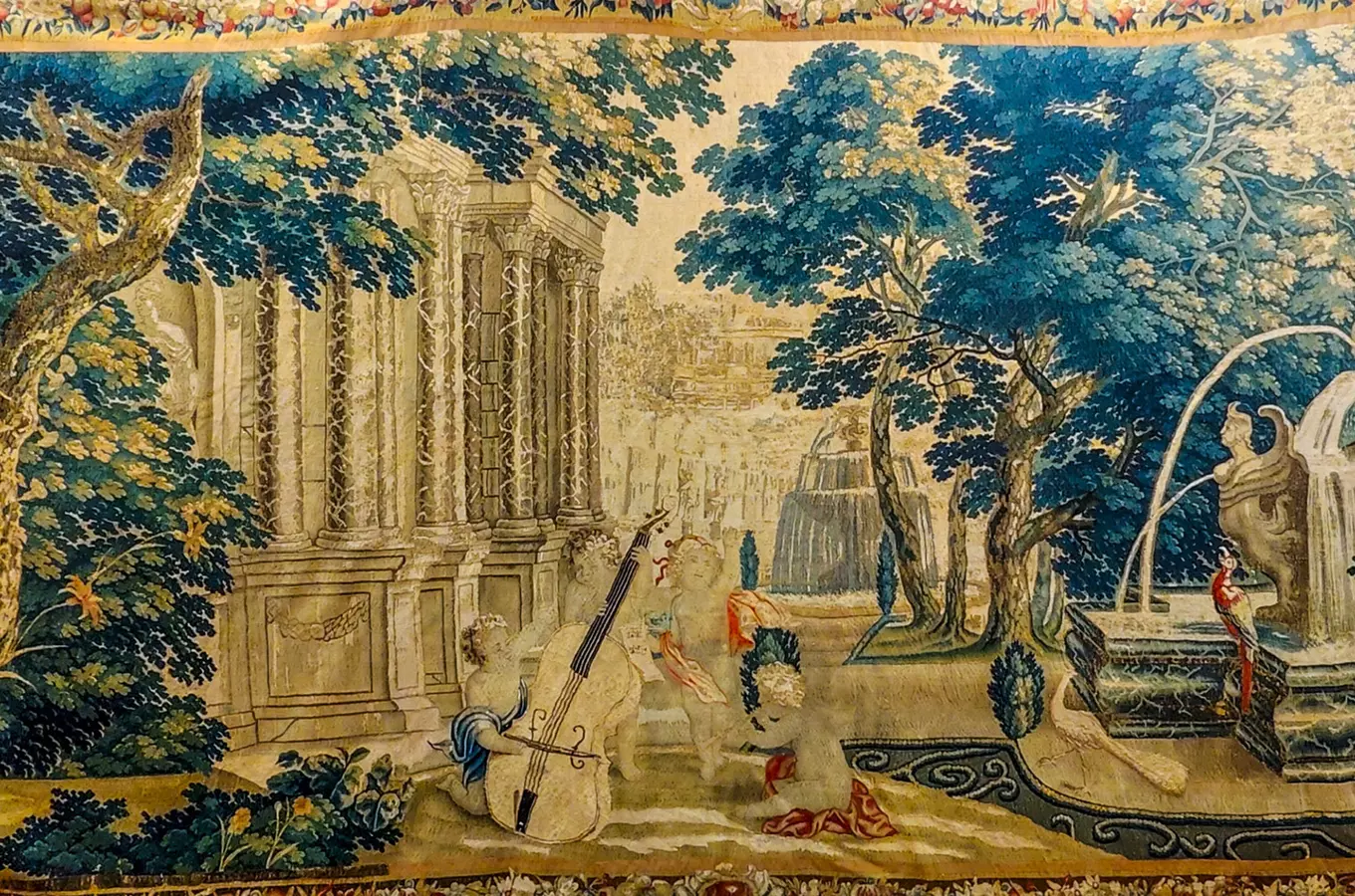 Barokní vlámské tapiserie ze 17. století