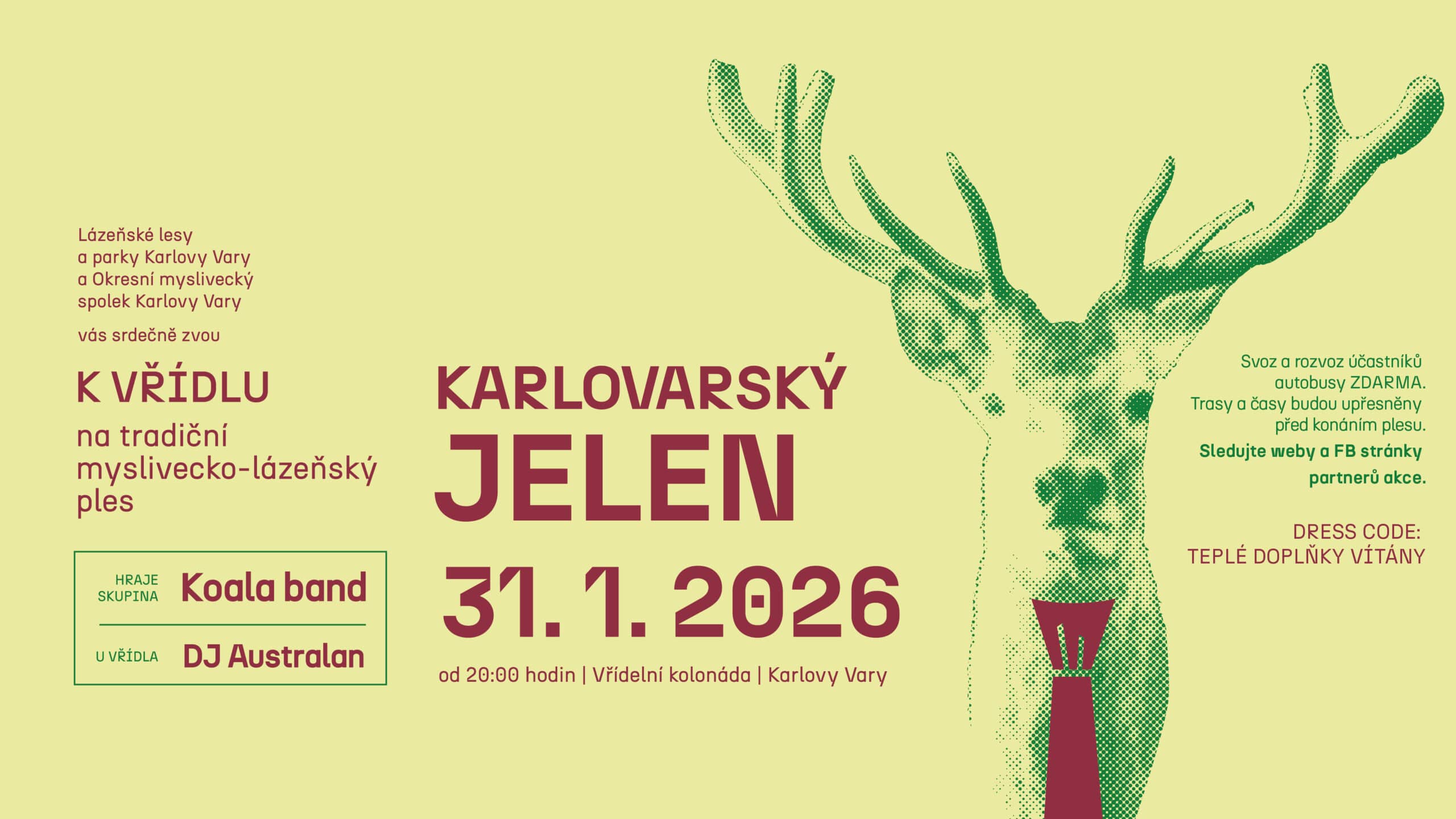 Karlovarský jelen: Myslivecko-lázeňský ples