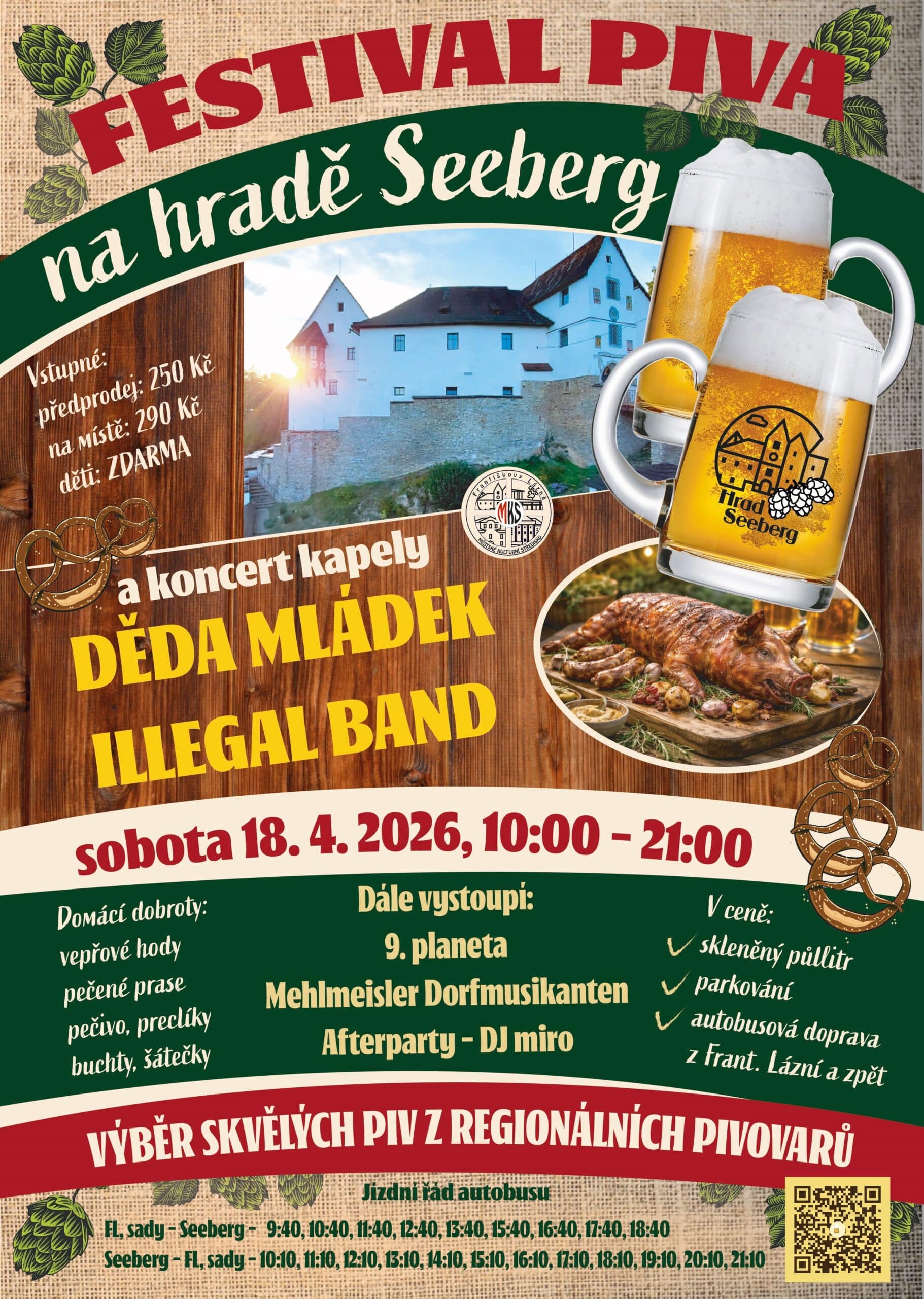 Festival Piva na hradě Seeberg