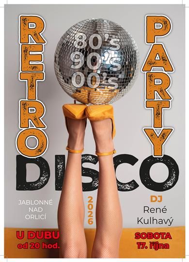 Retro disko párty
