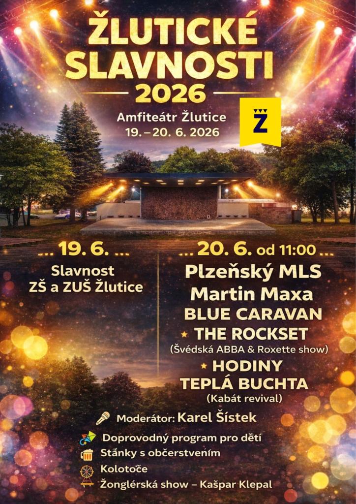 Žlutické slavnosti 2026