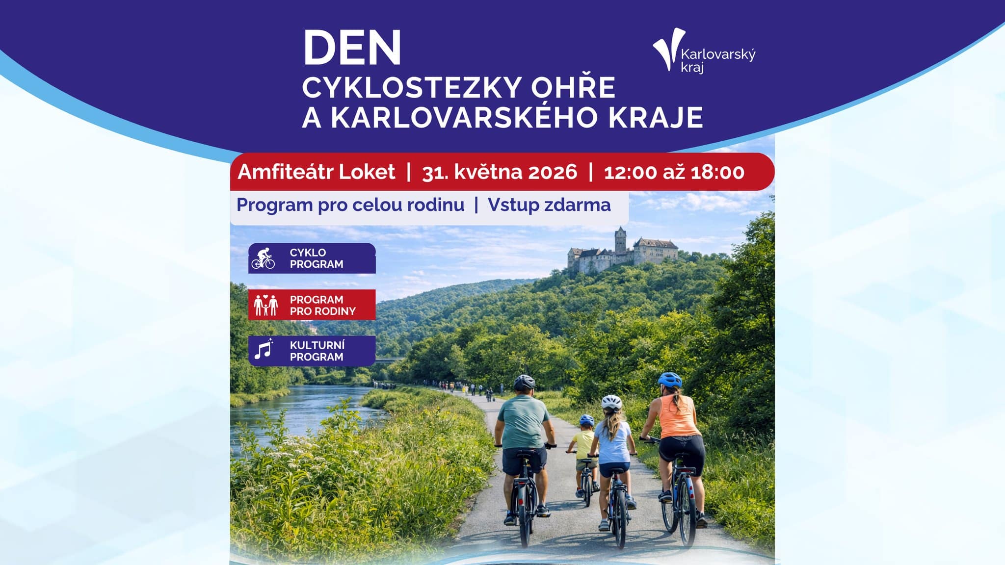 Den cyklostezky Ohře a Karlovarského kraje