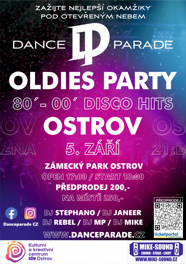 OLDIES 80′–00′ PARTY OSTROV 2026