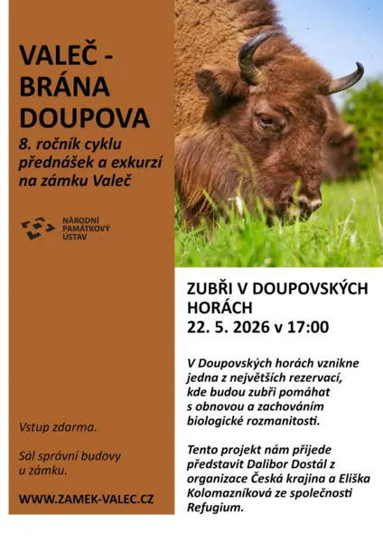 Brána Doupova: Zubři v Doupovských horách