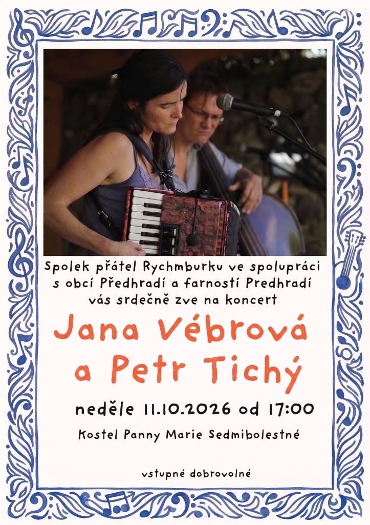 Koncert: Jana Vébrová a Petr Tichý