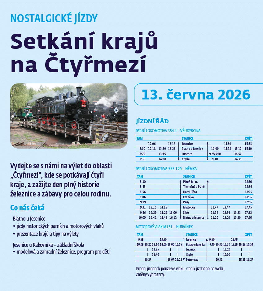 Setkání krajů na čtyřmezí v Blatně u Jesenice