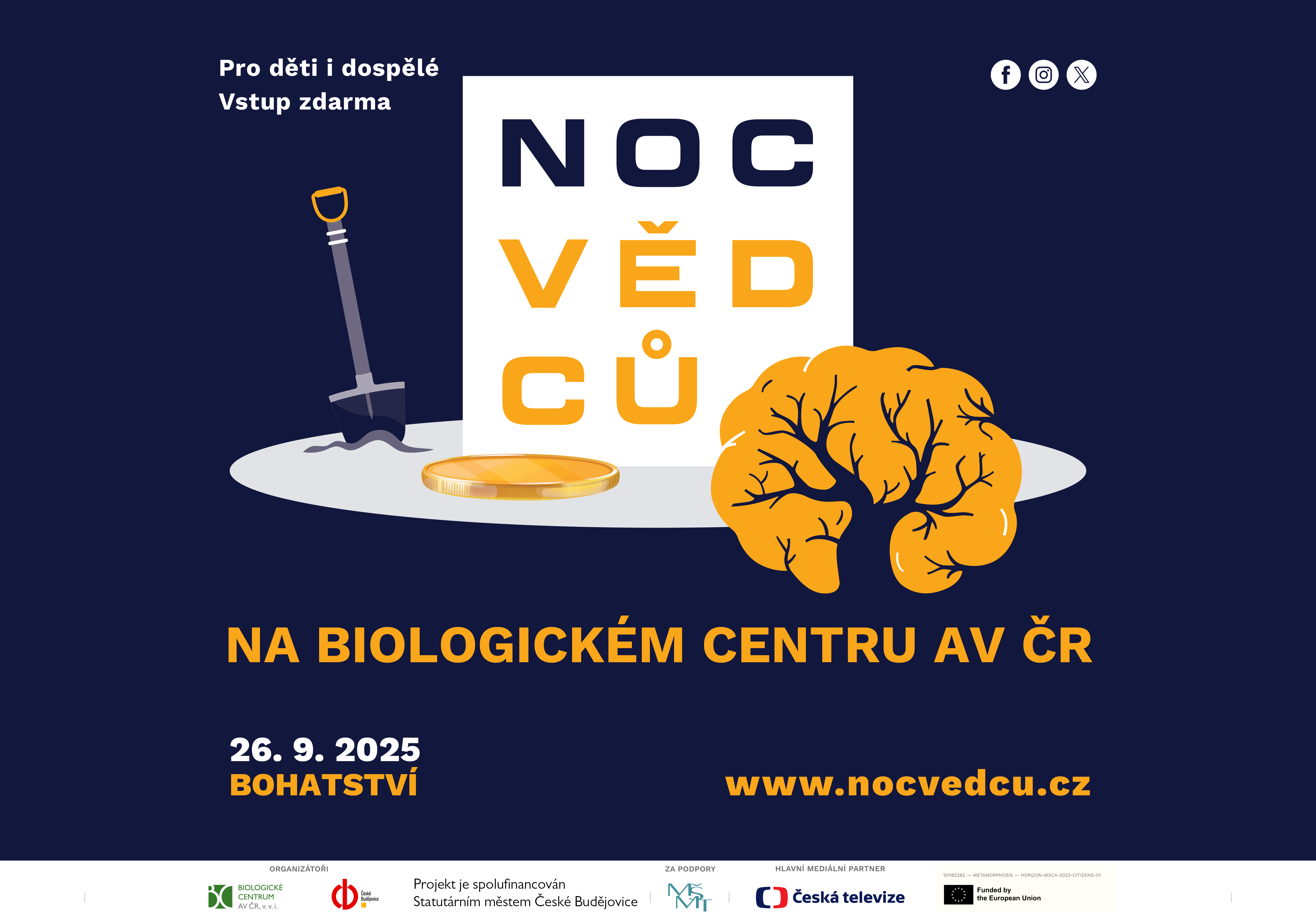 NOC VĚDCŮ NA BIOLOGICKÉM CENTRU AV ČR