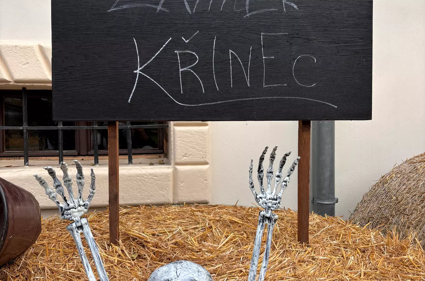 Halloween pro děti na zámku Křinec 2025