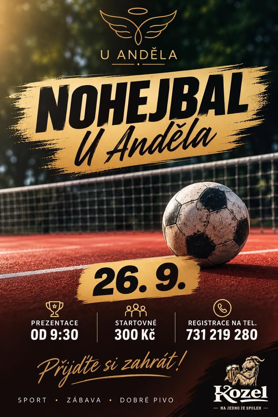 Nohejbal U Anděla
