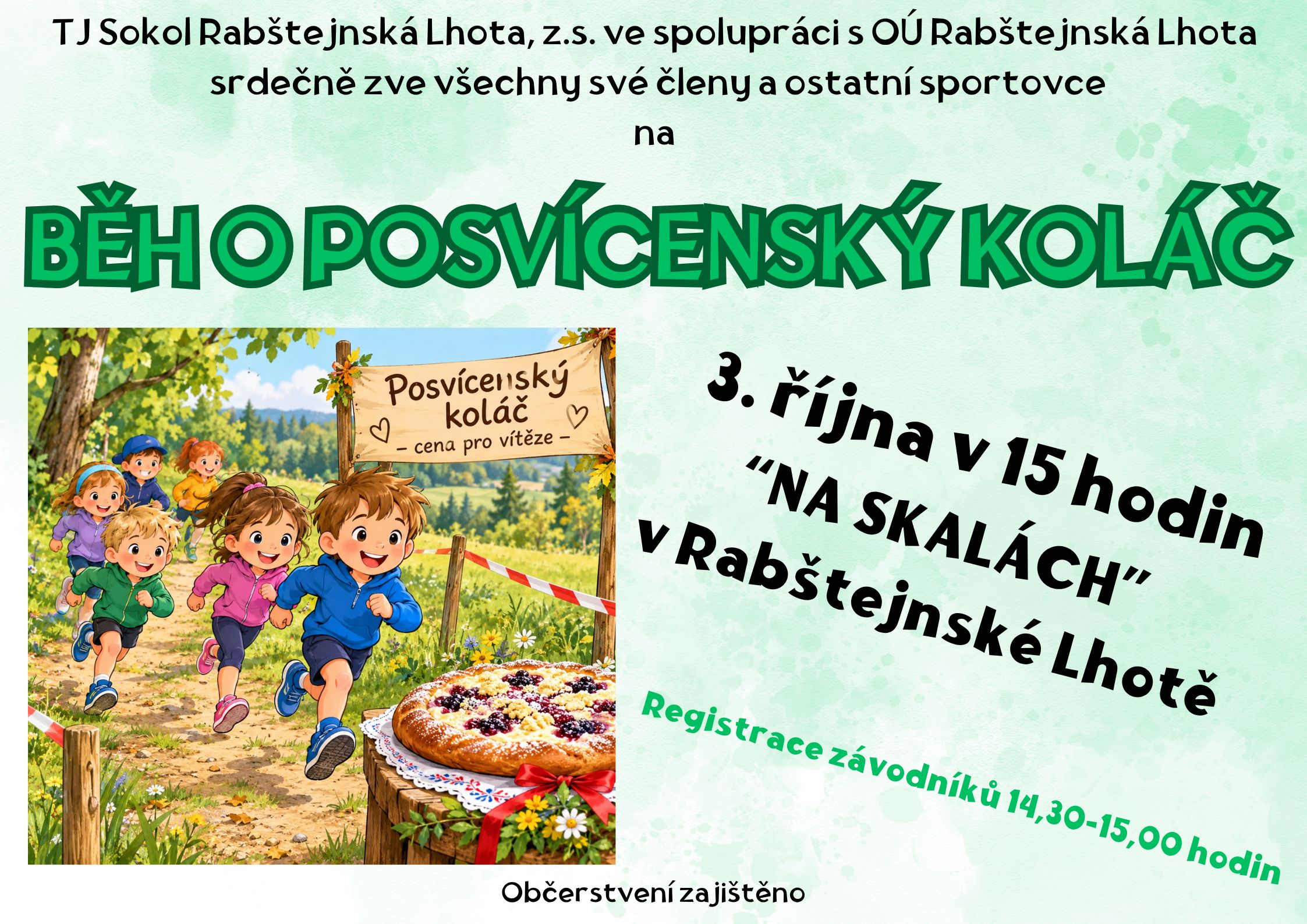 Běh o posvícenský koláč