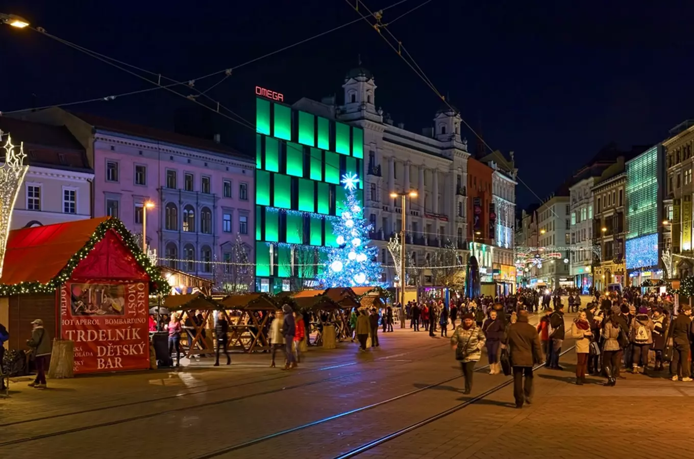 Vánoční trhy Brno 2026 – Vánoce na náměstí Svobody, Dominikánském náměstí a na Staré radnici