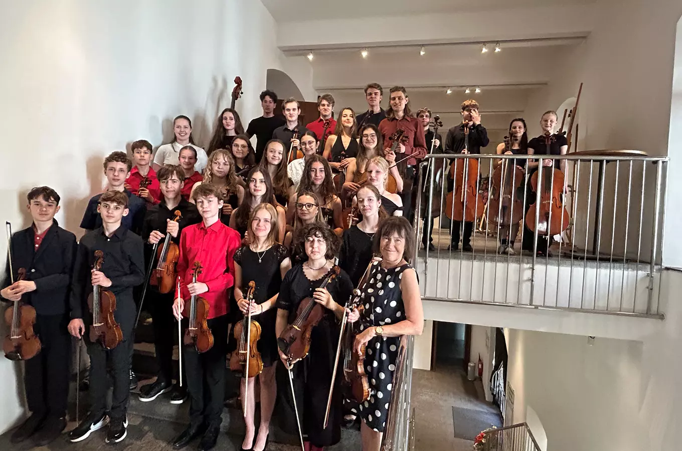 Adventní koncert Smyčcového souboru a Komorního orchestru ZUŠ Lounských