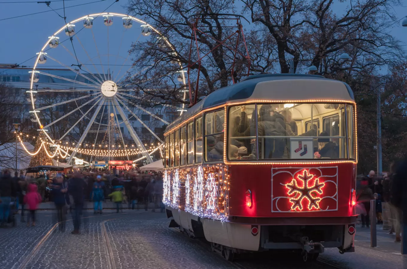 Vyhlídkové kolo na Moravském náměstí v Brně 2026