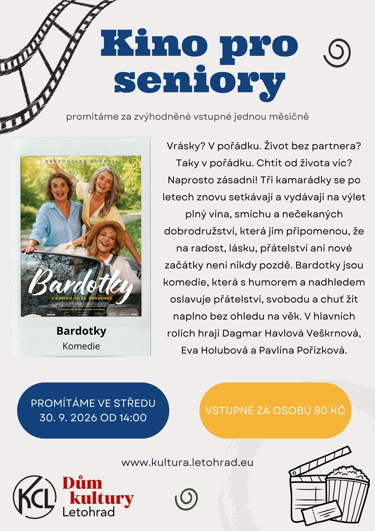 Kino pro seniory: Bardotky