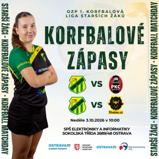 Ozp 1. korfbalová liga starších žáků