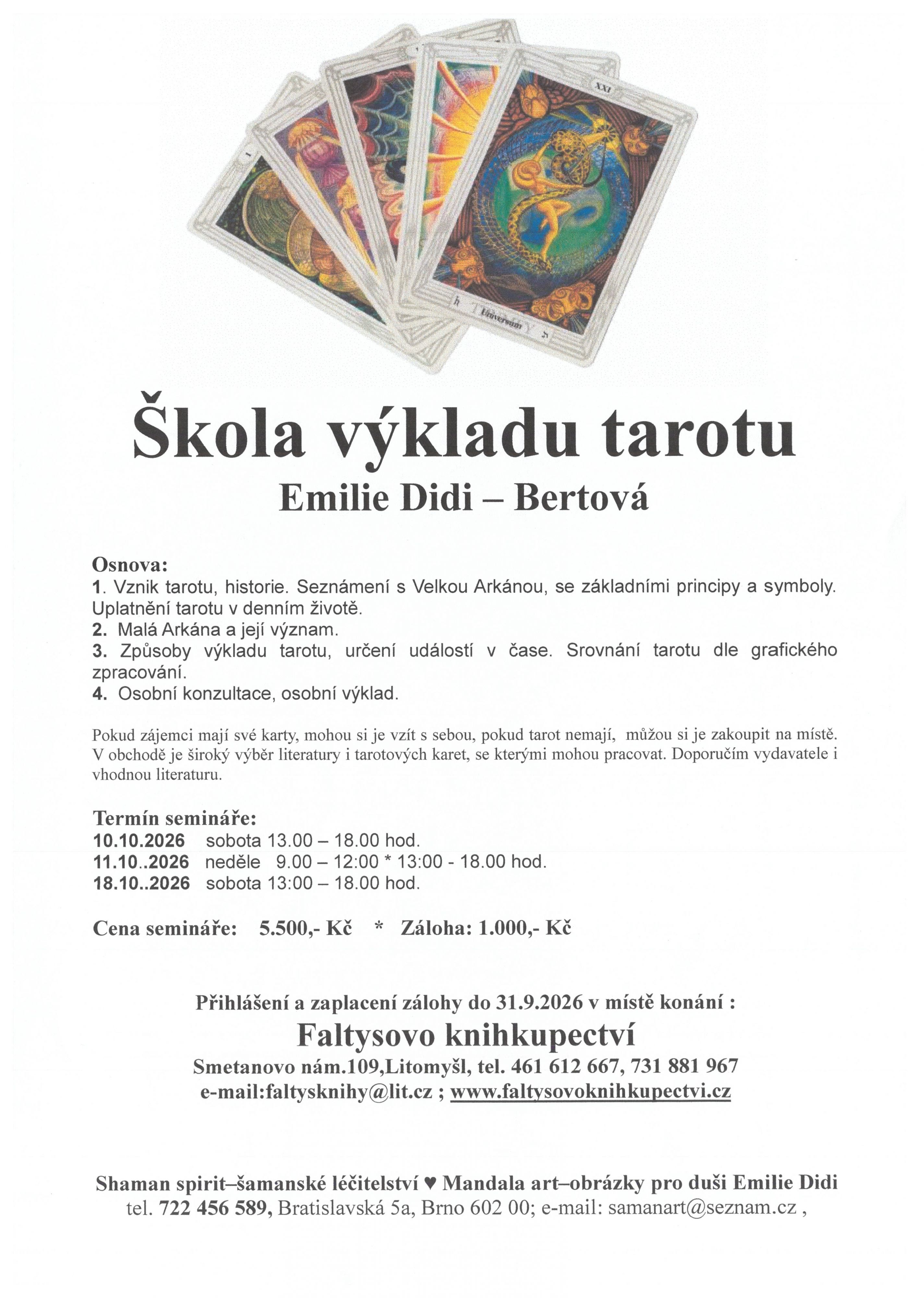 Škola výkladu tarotu