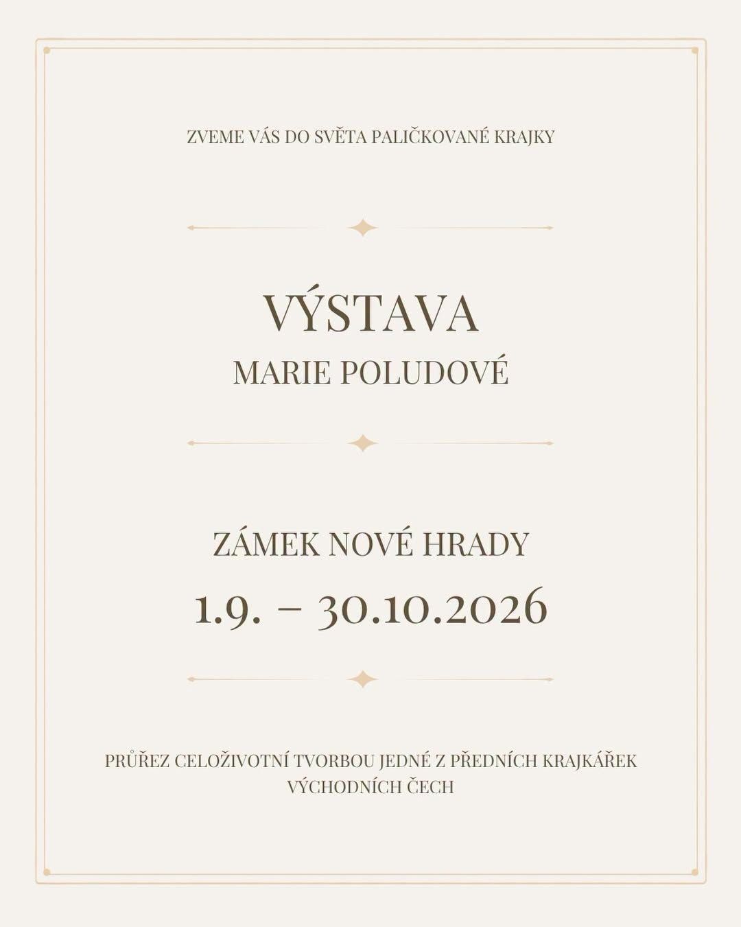 Výstava Marie Poludové