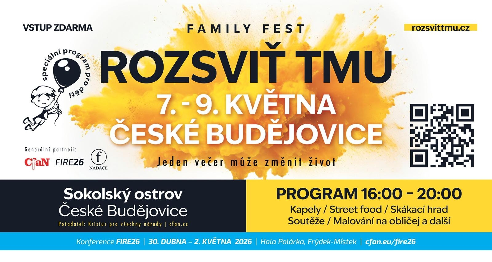 Rodinný festival Rozsviť tmu