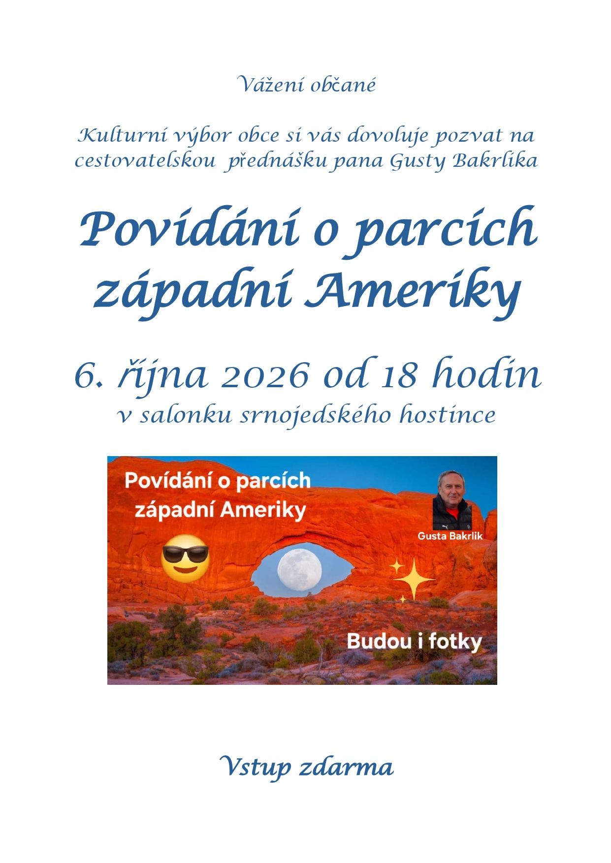 Povídání o parcích západní Ameriky