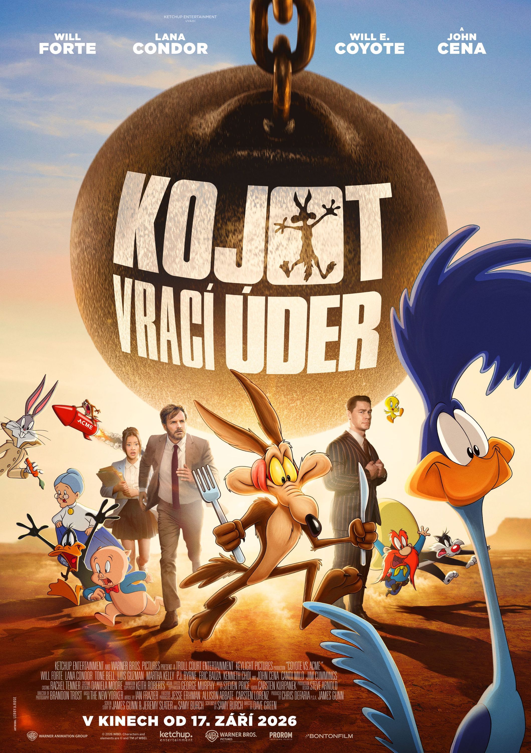 Kojot vrací úder - Kinodny