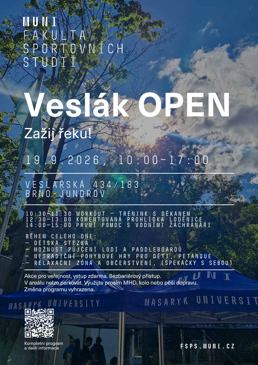 Veslák OPEN | Zažij řeku!
