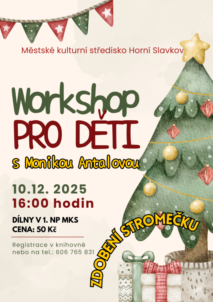 Tvořivé dílny pro děti