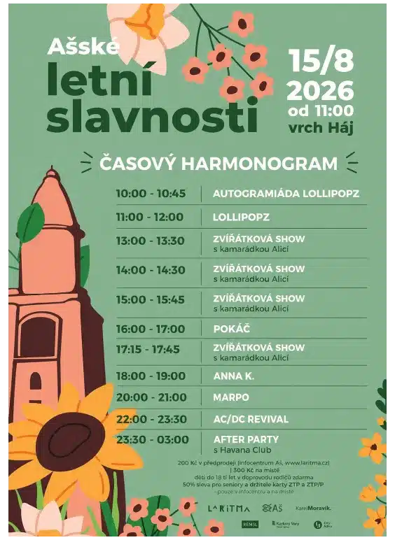Ašské letní slavnosti 2026