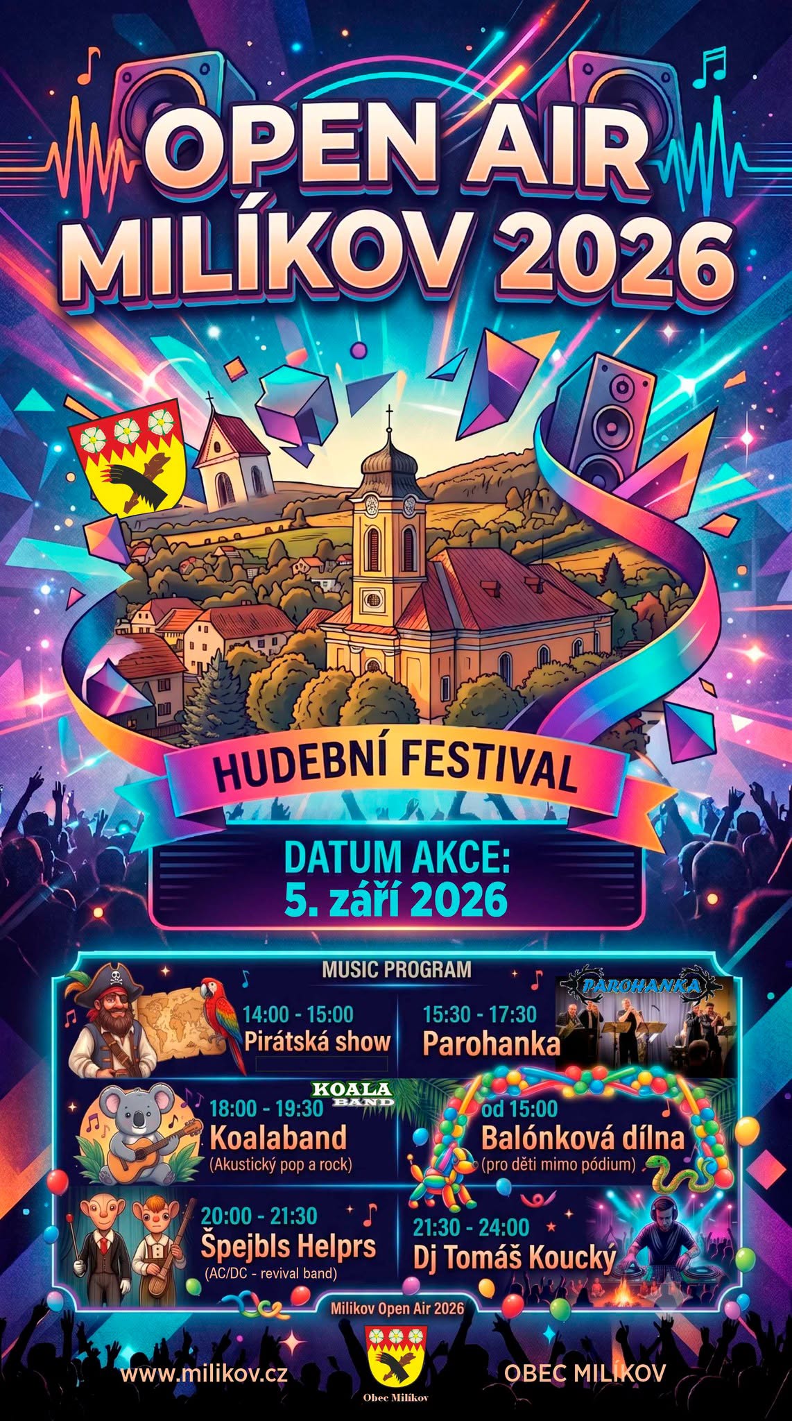 OPEN AIR MILÍKOV 2026