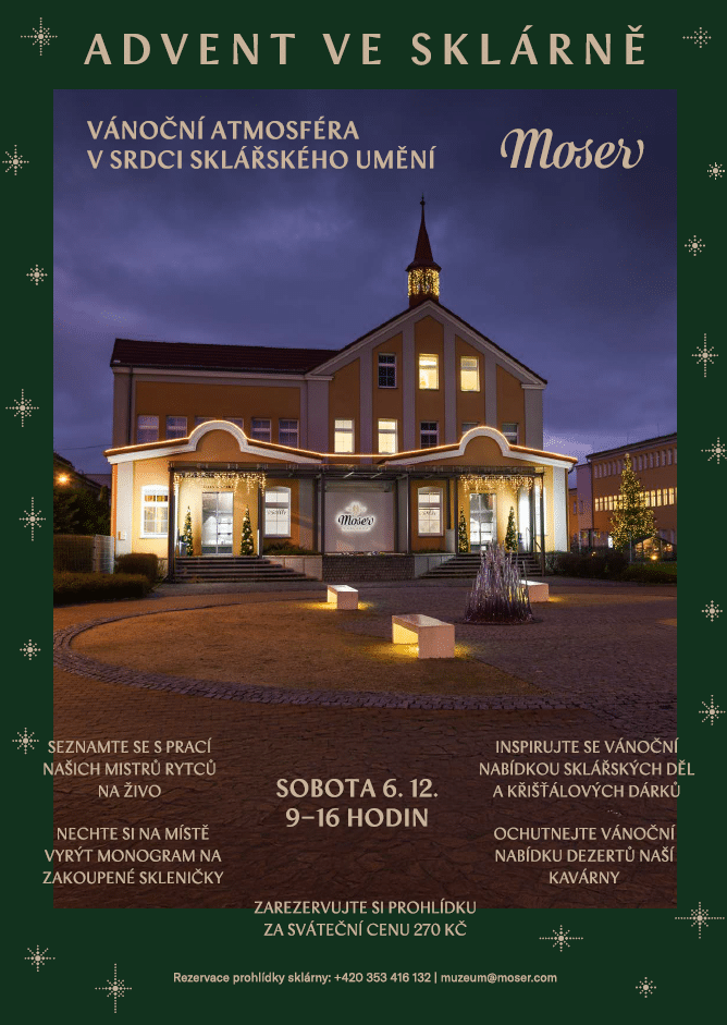Adventní sobota v prodejní galerii Moser