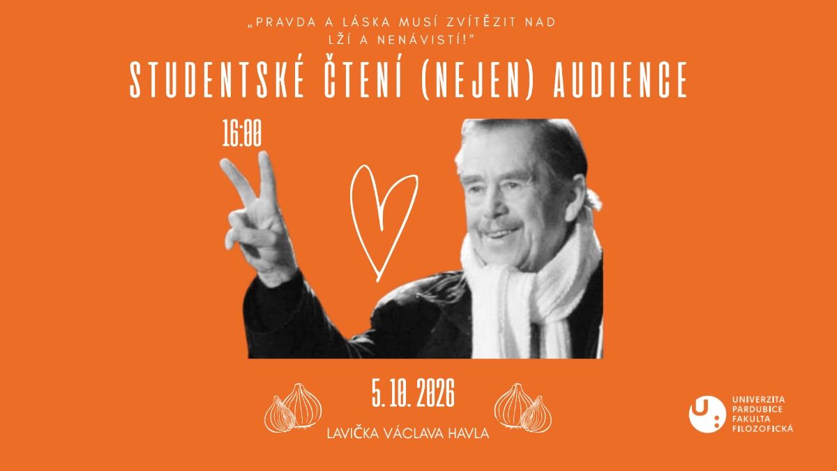Havel90: Studentské čtení (nejen) Audience
