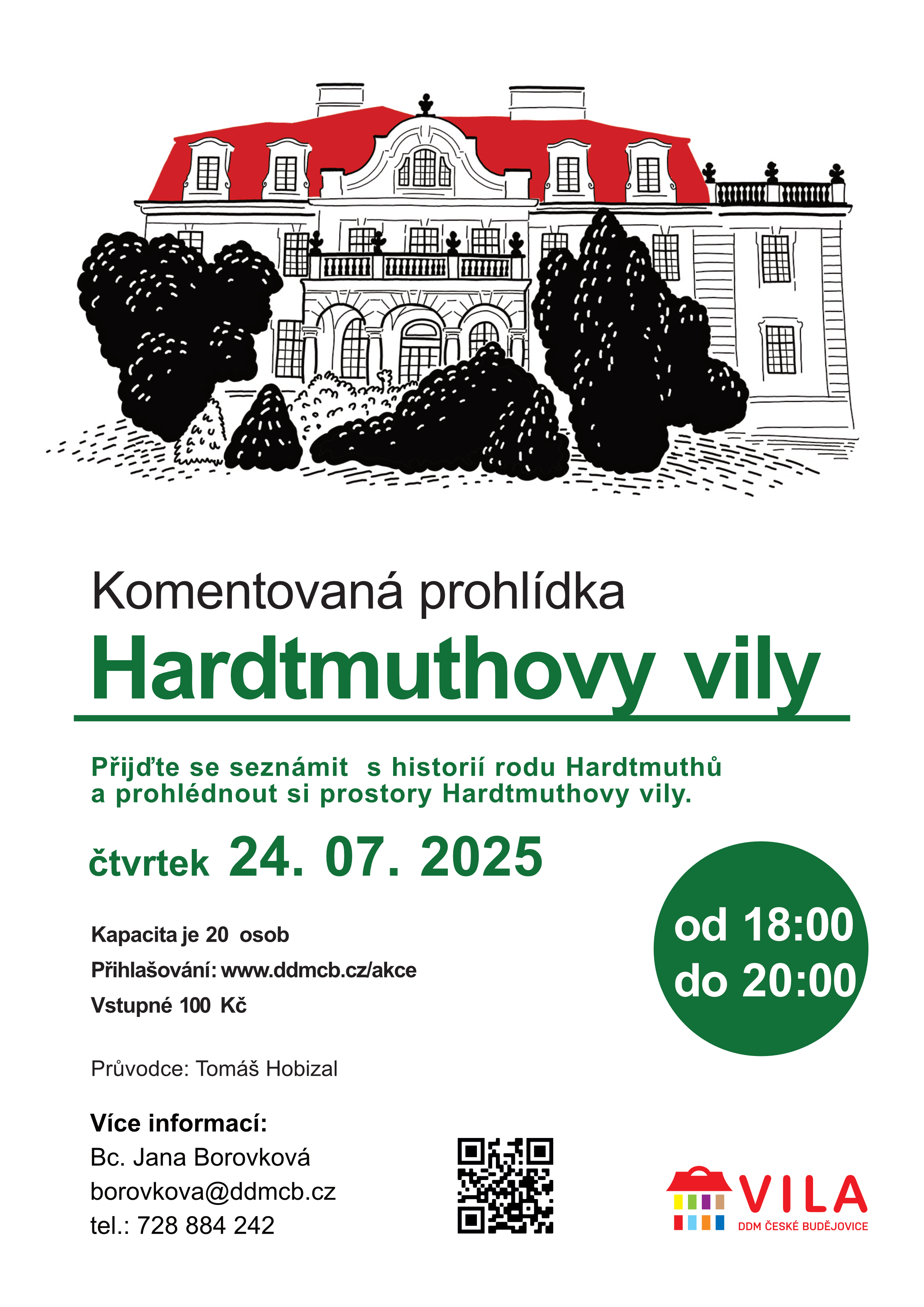 Prohlídka Hardtmuthovy vily
