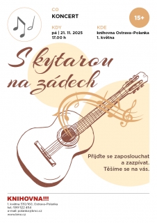 S kytarou na zádech