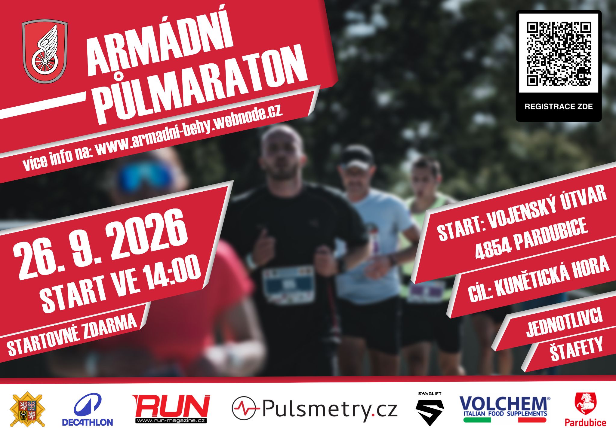 Armádní půlmaraton 2026