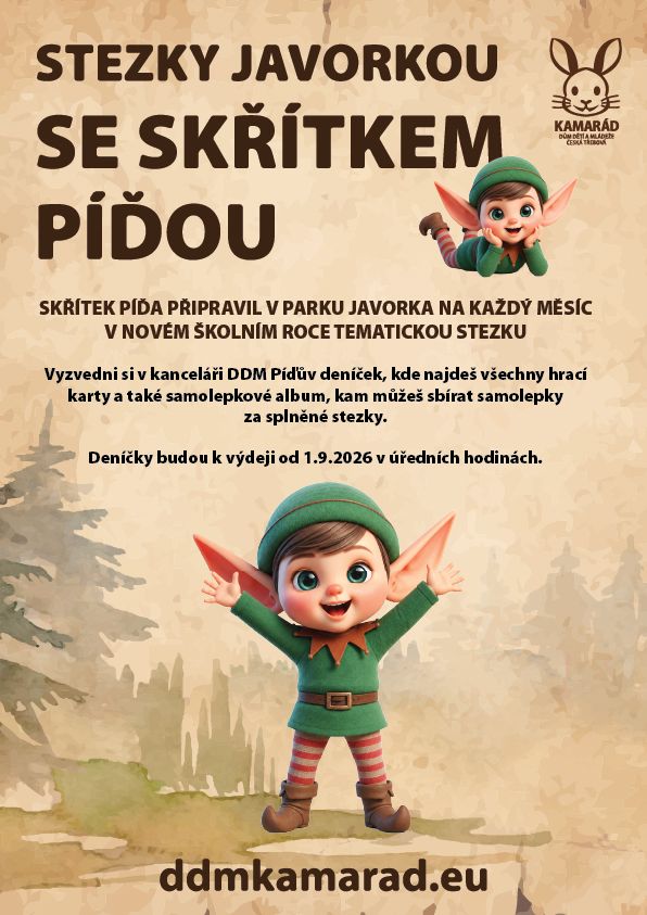 Píďova stezka – Hurá do školy