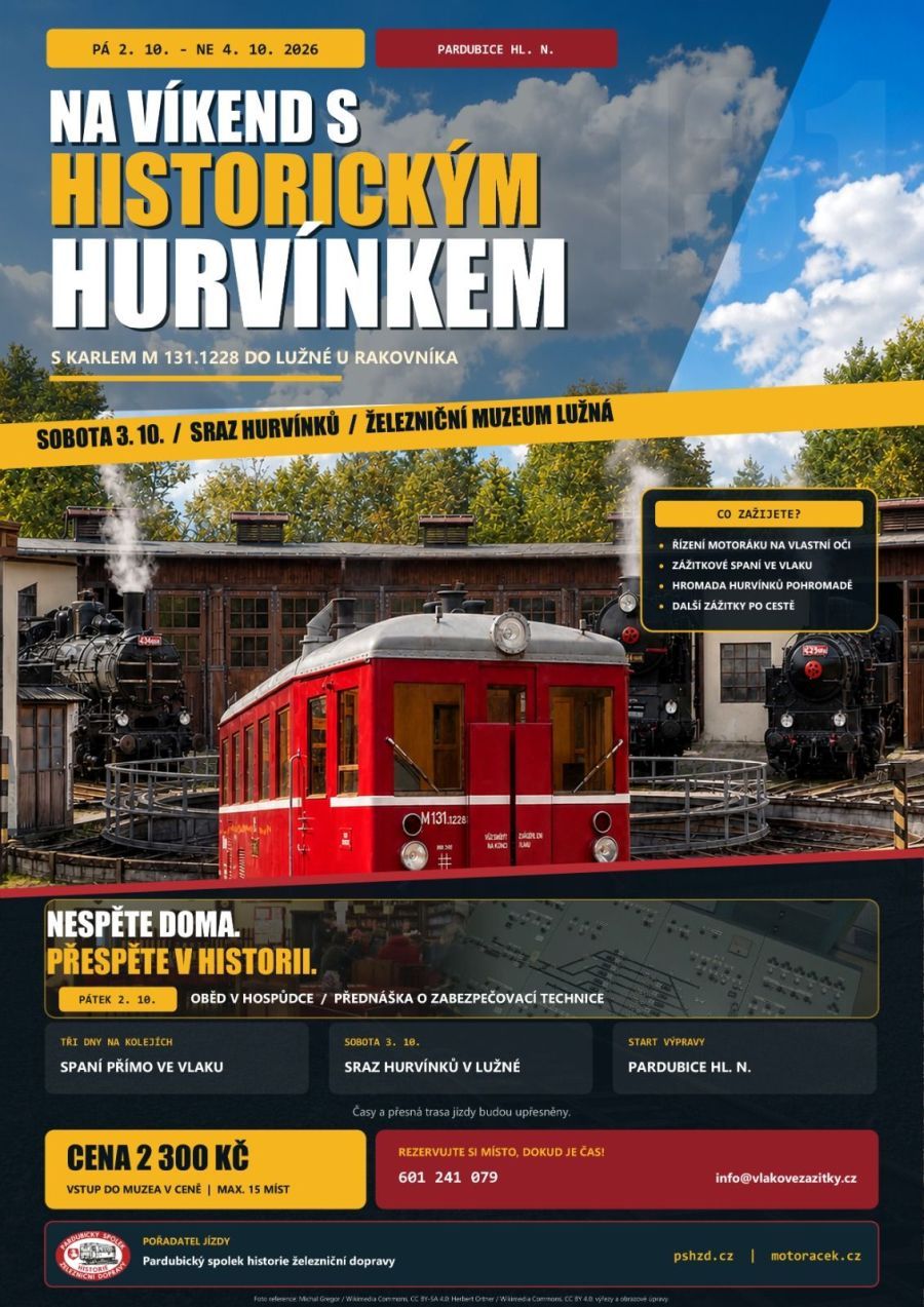 S M131.1228 na sraz Hurvínků v Lužné