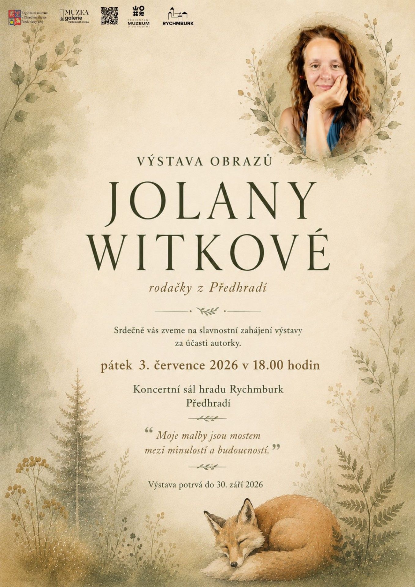 Vernisáž obrazů Jolany Witkové