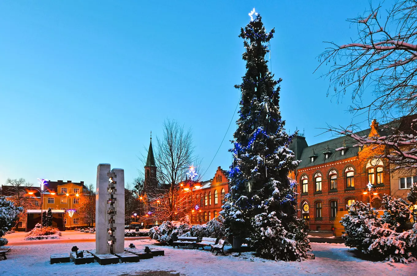 První adventní neděle a rozsvícení vánočního stromu v Bohumíně 2026