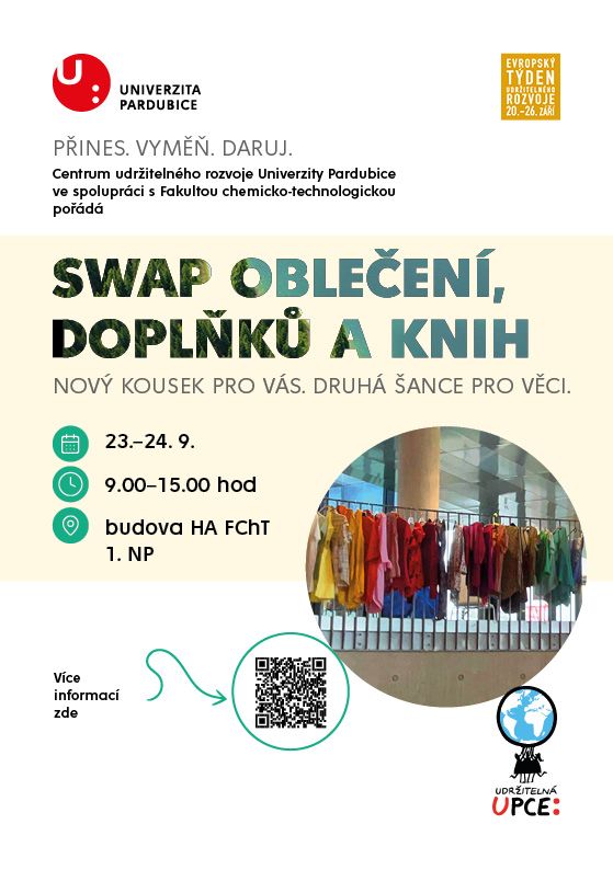 Swap oblečení, doplňků a knih