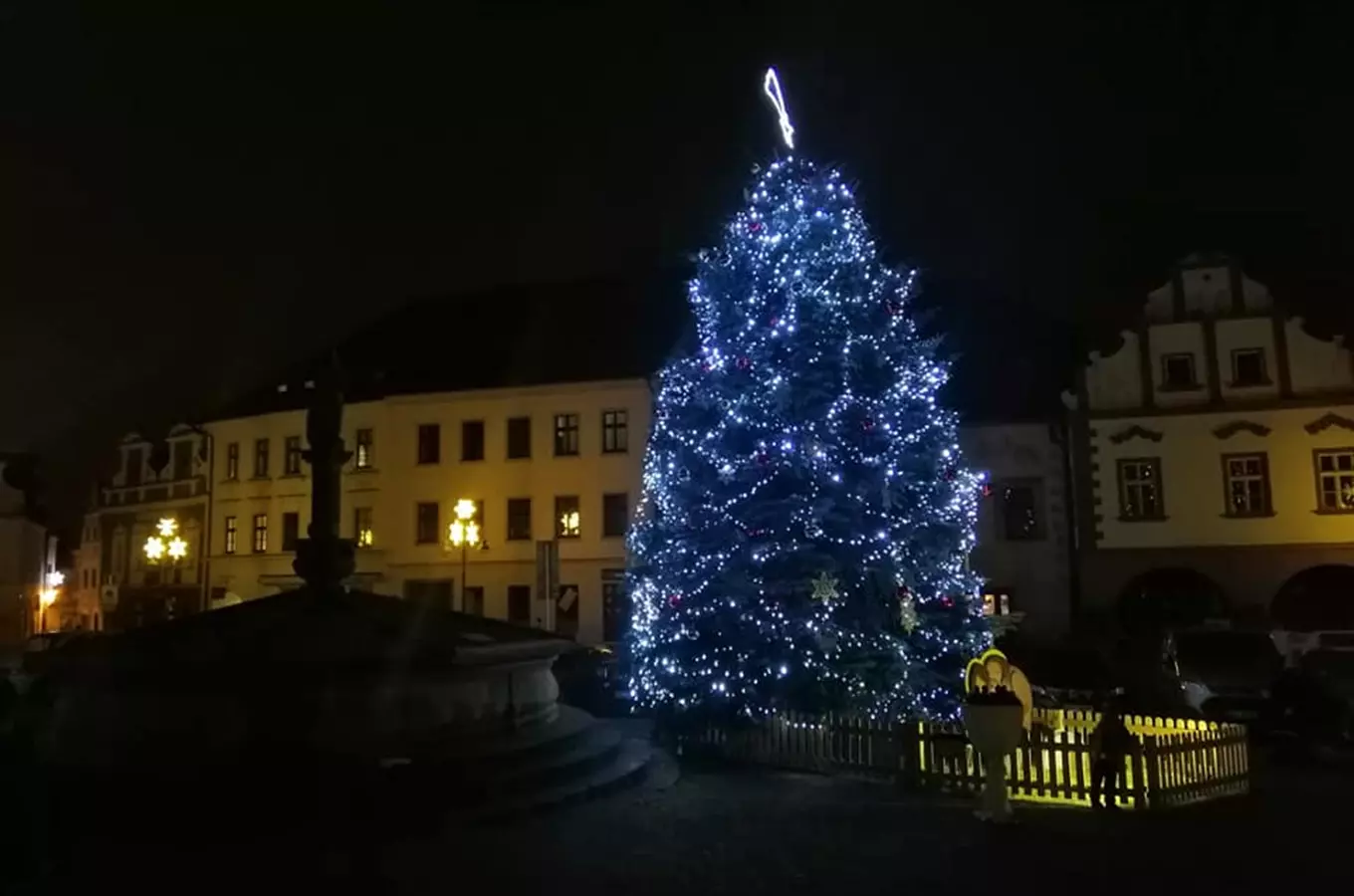 Slavnostní rozsvícení vánočního stromu v Táboře 2026