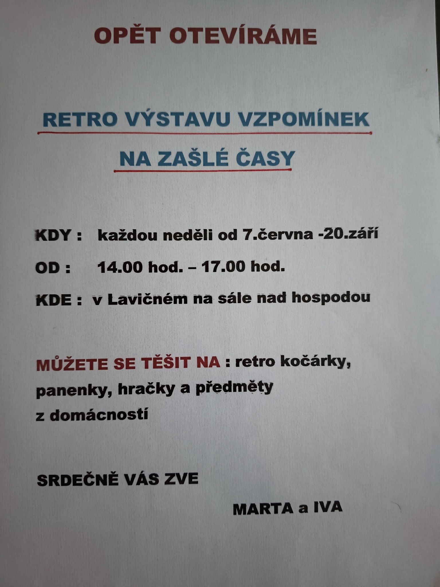 Retro výstava kočárků