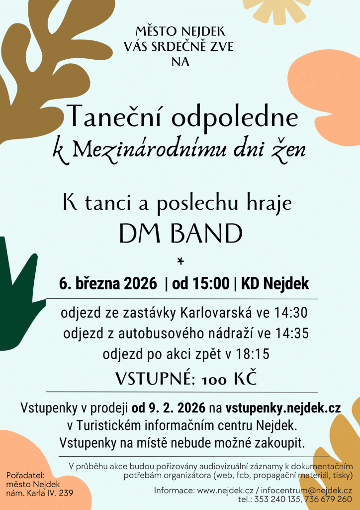 Taneční odpoledne k Mezinárodnímu dni žen