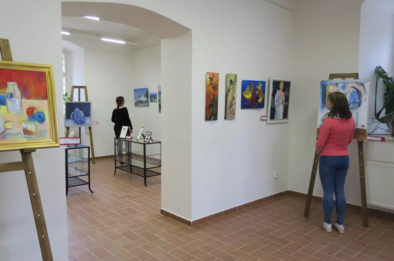 Obrazy olejomaleb a autorských reprodukcí