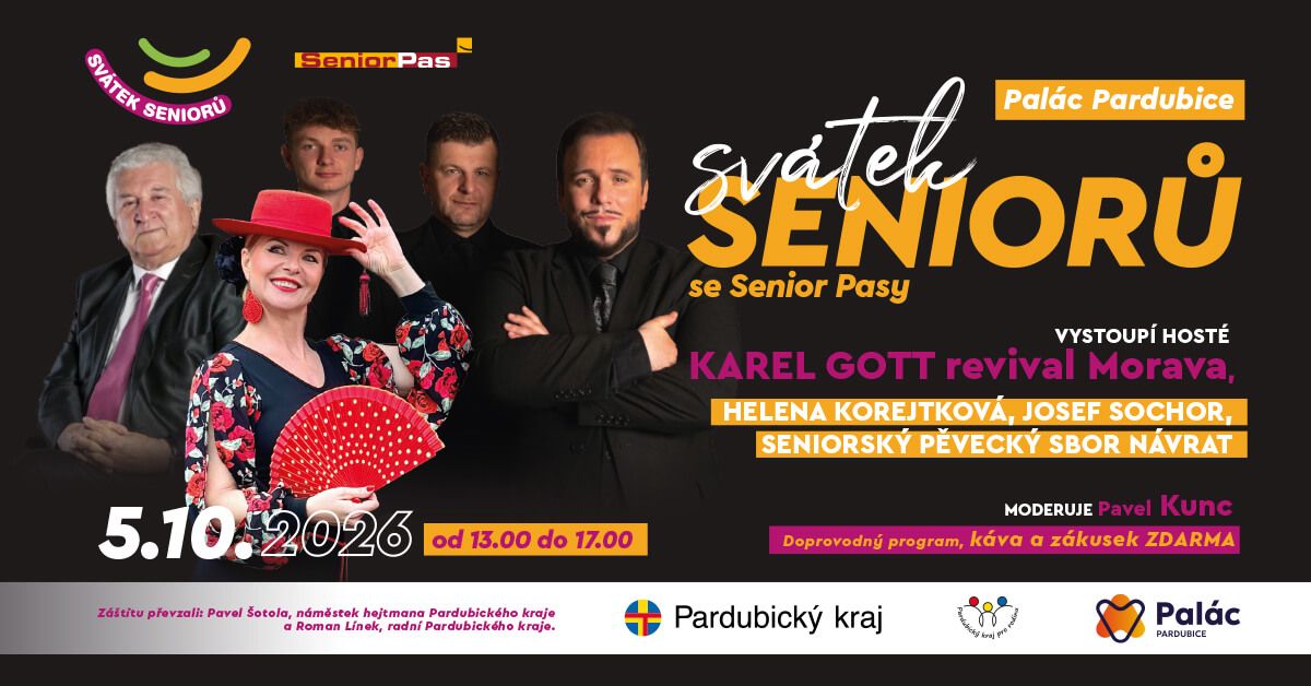 Svátek seniorů se Senior Pasy