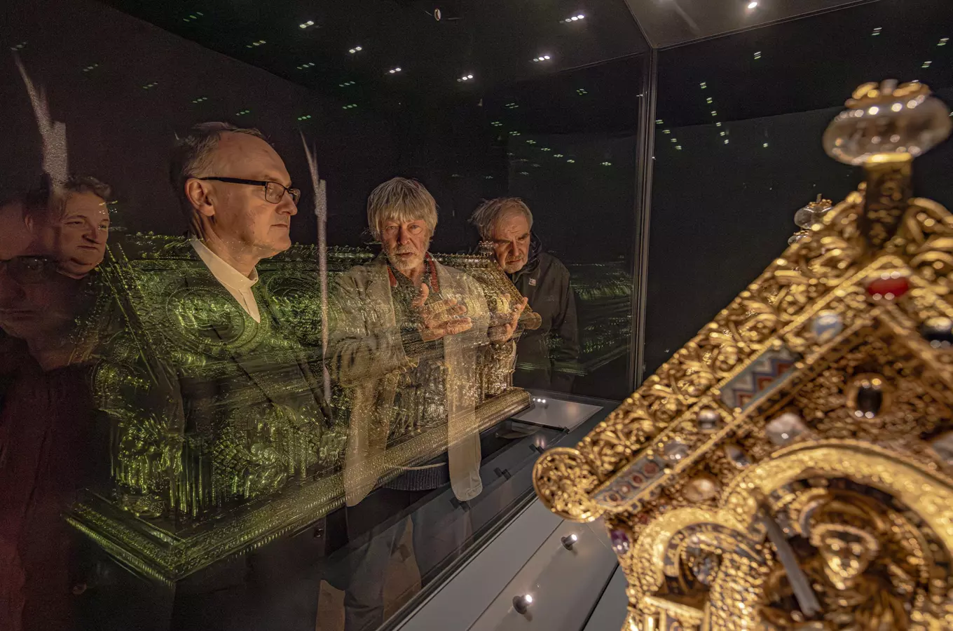 Prohlídky expozice relikviáře sv. Maura s jeho restaurátorem Andrejem Šumberou