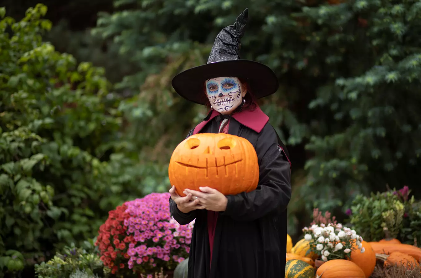 Halloween v botanické zahradě v Troji 2026