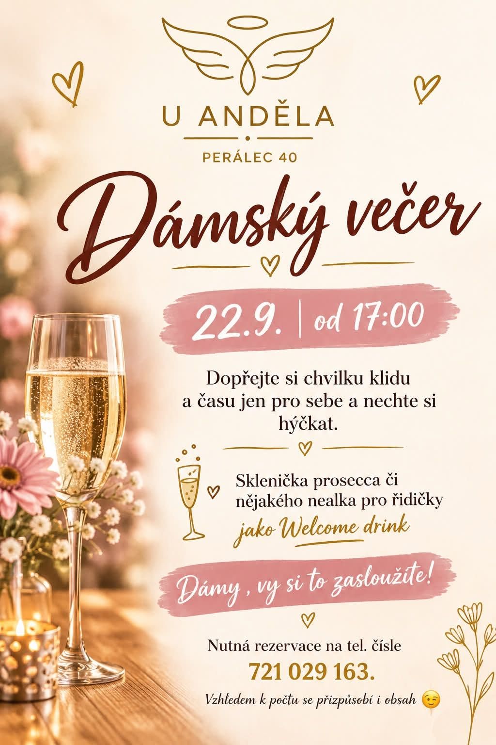 Dámský večer U Anděla